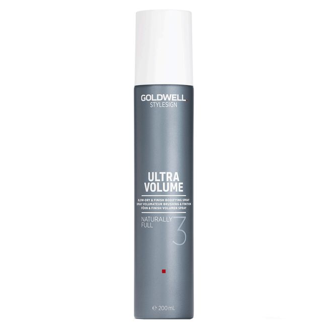 Light Slate Gray Goldwell USA StyleSign - Naturally Full Blow-Dry & Finish Bodifying spray