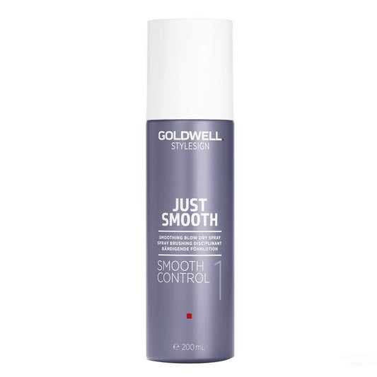 Slate Gray Goldwell USA StyleSign -  Just Smooth Control Blow Dry Spray