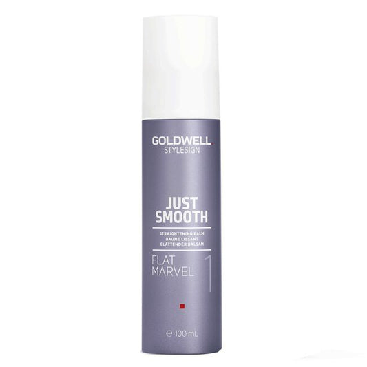 Dark Gray Goldwell USA StyleSign - Flat Marvel Straightening Balm