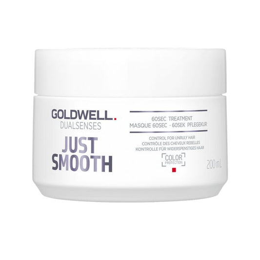 White Smoke Goldwell USA Dualsenses Just Smooth Taming 60 second Treatment