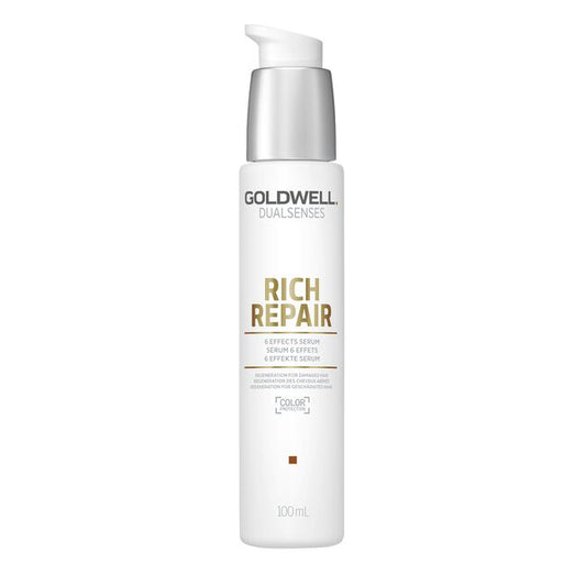 White Smoke Goldwell USA Dualsenses - Rich Repair 6 Effects Serum