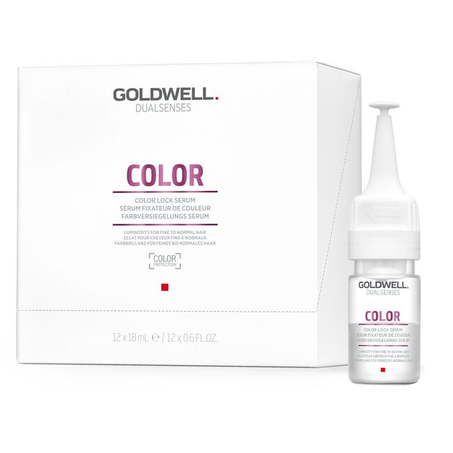 White Smoke Goldwell USA Dualsenses Color Lock Serum - 12 Count