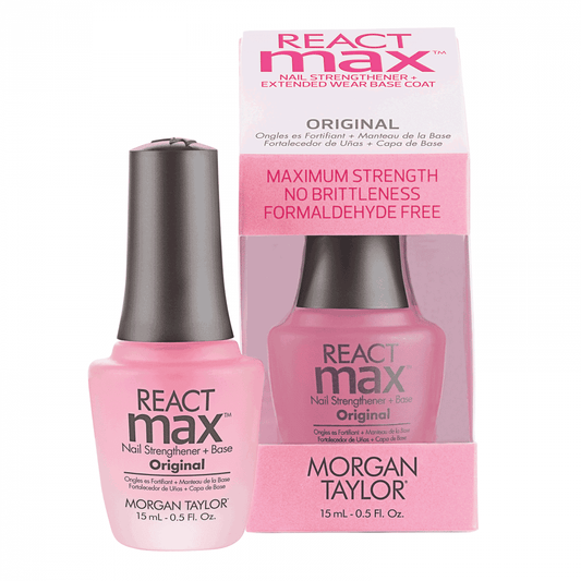 White Smoke Morgan Taylor React Max Base Coat 0.5 oz - Original 3411100