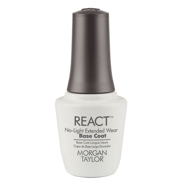 White Smoke Morgan Taylor React Extended Wear Base Coat