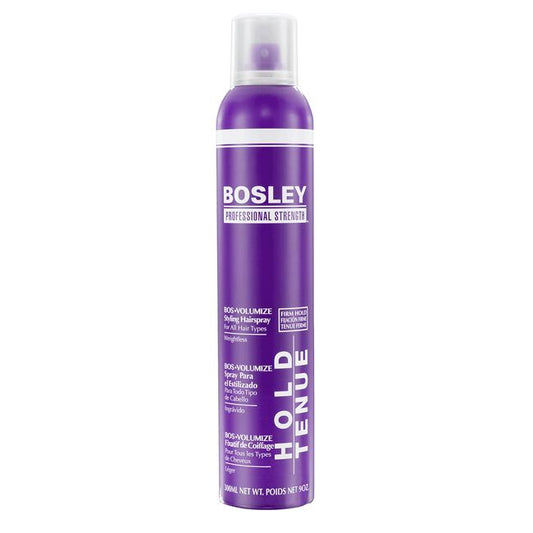 White Smoke Bosley Professional Volumize Styling Hairspray