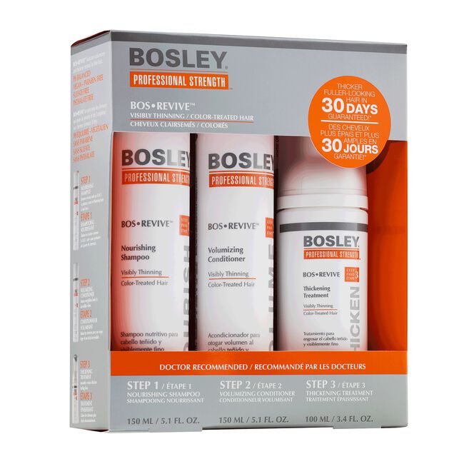 Gray Bosley Professional BosRevive 30-day Starter Pack for Color-Treated Hair