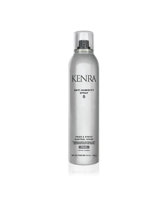 Dark Gray Kenra Professional Anti-Humidity Spray 5 | Frizz & Static Control Spray |72-Hour Humidity Resistance & Protection | Lightweight, Low Hold Formula | Thermal Protection | 5oz