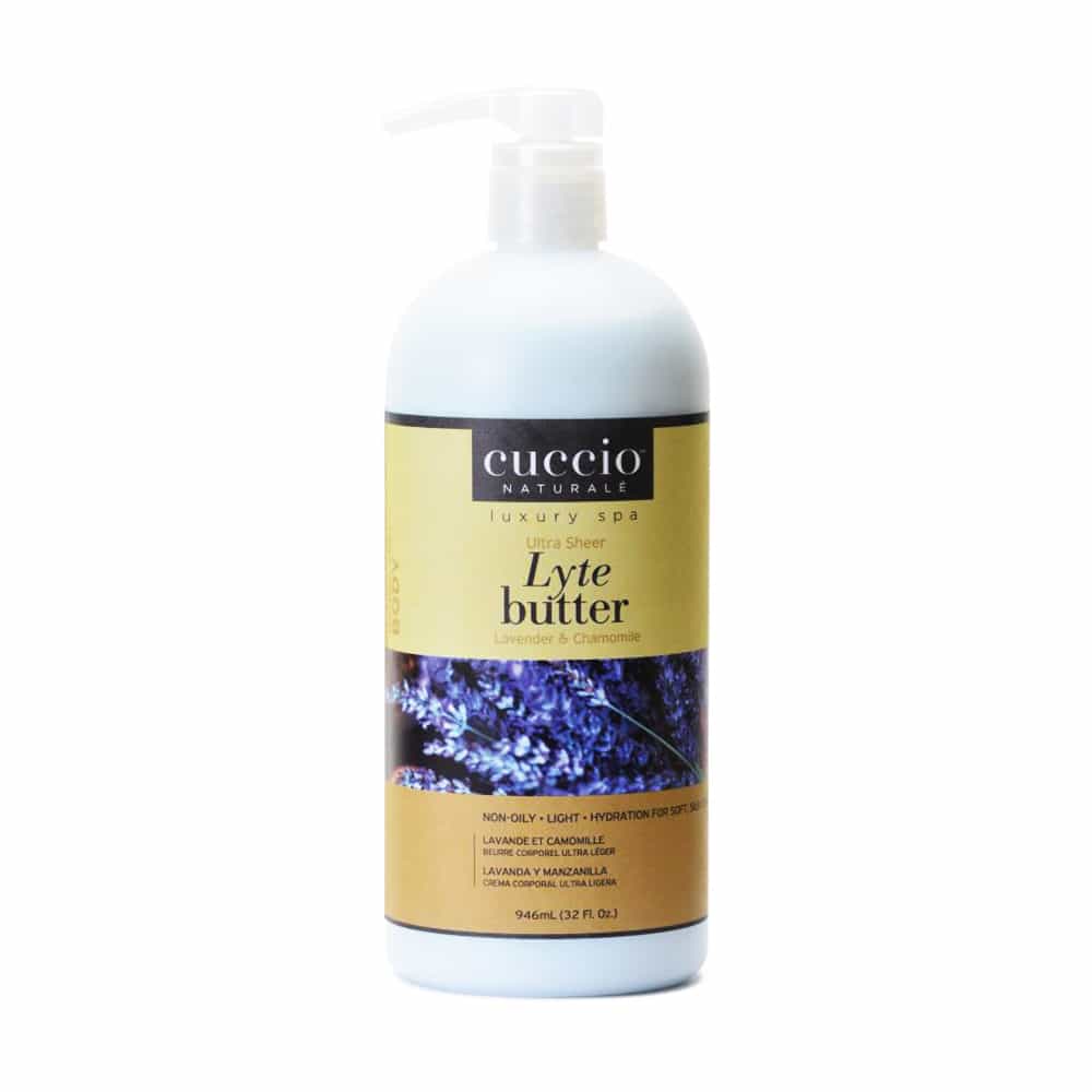 White Smoke Cuccio Non-Oily Lyte Butter 32 oz Lavender &Chamomile 3221-C