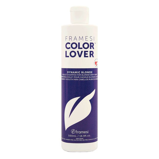 White Smoke Framesi Color Lover Dynamic Blonde Violet Shampoo
