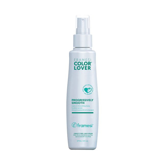 White Smoke Framesi Color Lover Progressively Smooth Leave-In Smoothing Spray