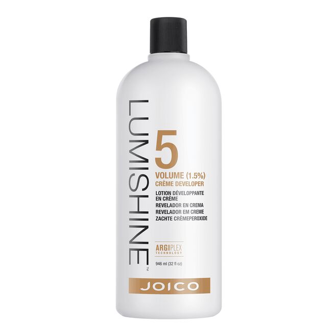 White Smoke Joico Lumishine Creme Developer  5 Volume