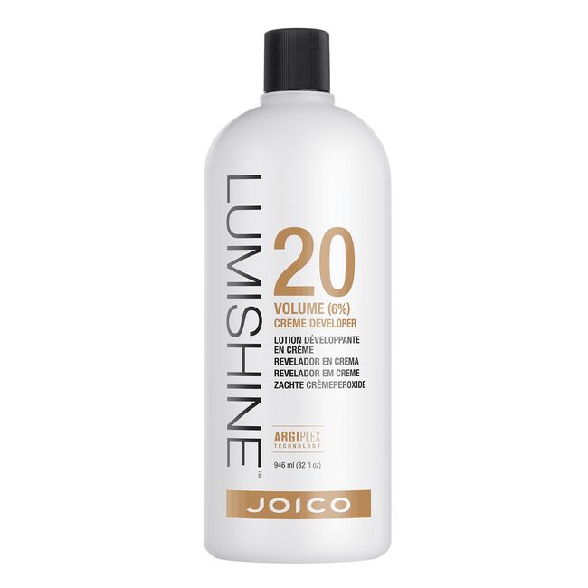 White Smoke Joico Lumishine Creme Developer - 20 Volume