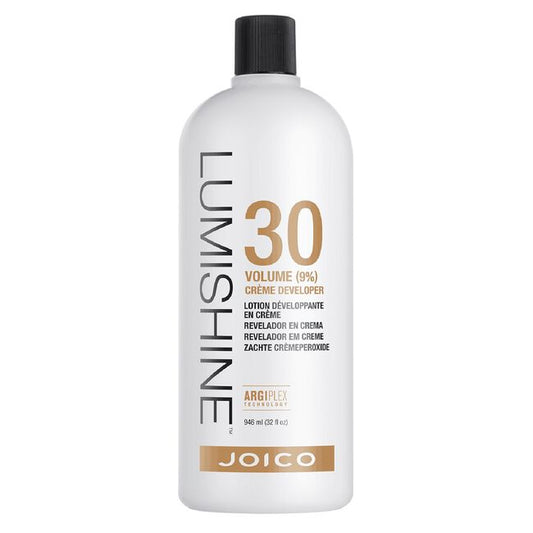White Smoke Joico Lumishine Creme Developer - 30 Volume