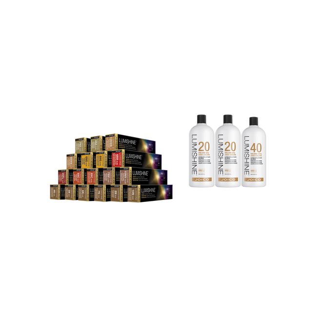 White Smoke Joico Lumishine Permanent Color Small Intro