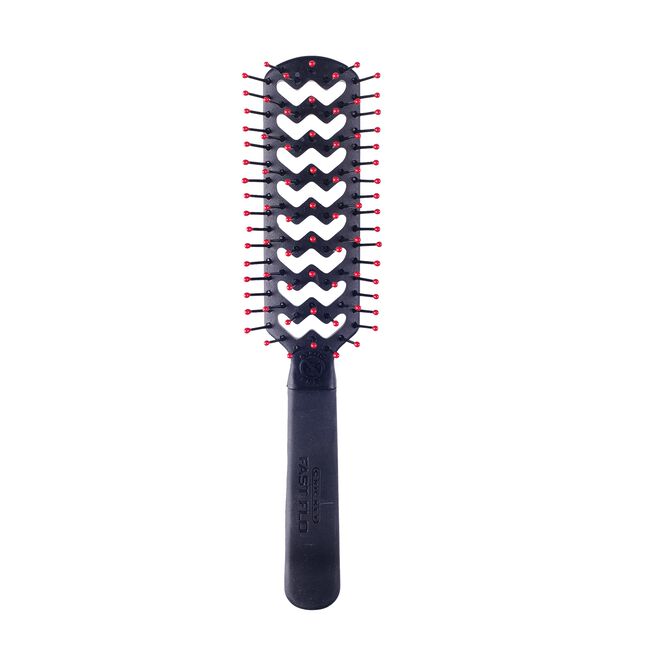 White Smoke Cricket Static Free Fast Flo On the Go Vent Brush