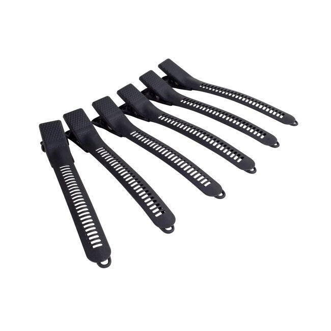 White Smoke Cricket Super Grips Clips, Black