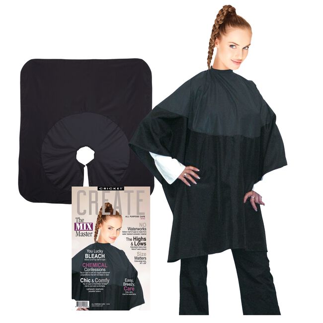 White Smoke Cricket All Purpose Black 50/50 Cape