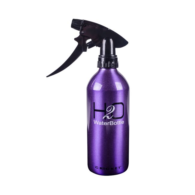 White Smoke Cricket Sparkle H20 Bottle Purple