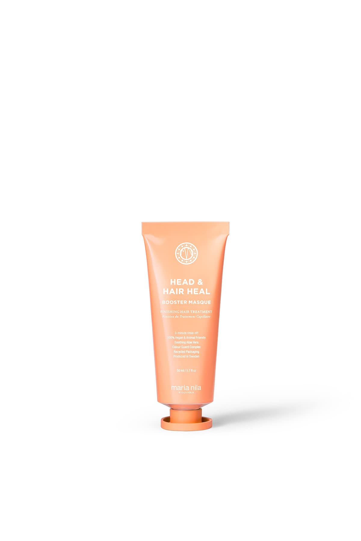White Smoke Maria Nila Head & Hair Heal, Soothing Booster Mask for Dry & Itchy Scalp, Calming Aloe Vera & Piroctone Olamine Properties Moisturises/Soothes Scalp Preventing Flakiness, 1.7 Fl Oz