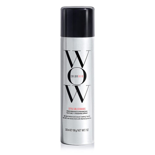Light Gray COLOR WOW STYLE ON STEROIDS Texturizing Spray – Achieve Instant Sexy Volume and Texture, Non-Sticky & Moisturizing