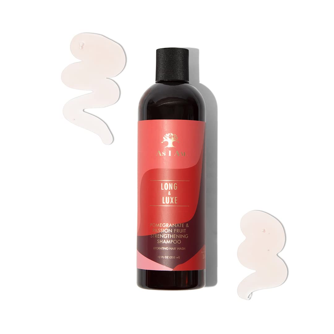 White Smoke As I Am Long and Luxe Strengthening Shampoo - 12 Ounce