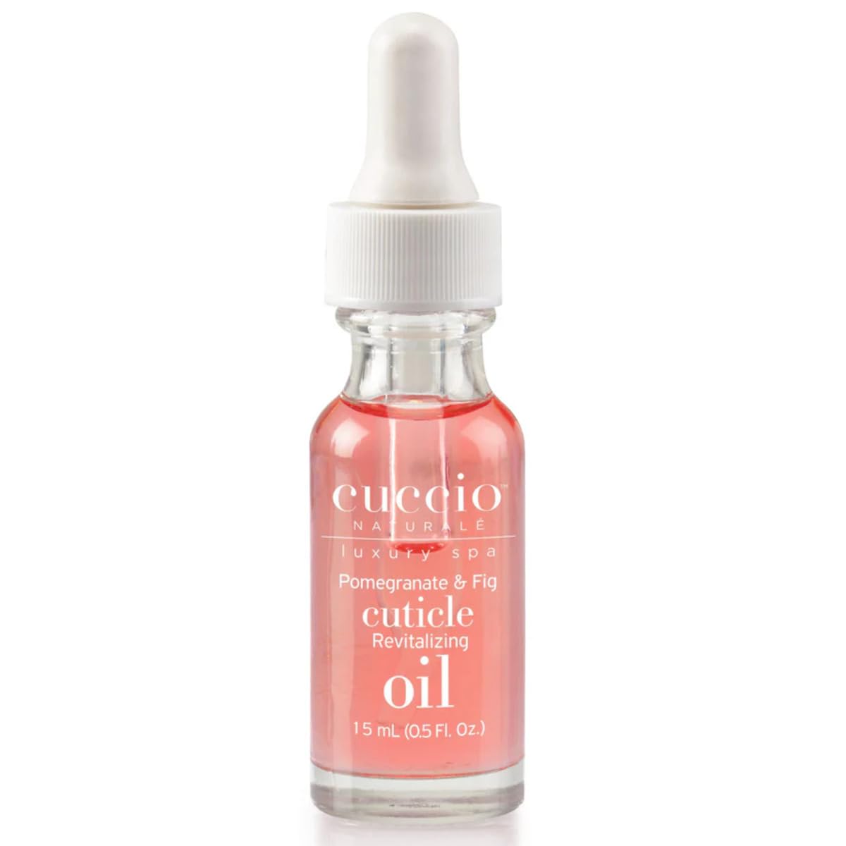 White Smoke Cuccio Pomegranate & Fig Cuticle Revitalizing Oil – Hydrating 0.5 oz Nail & Cuticle Treatment with Vitamin E for Dry Skin and Nails