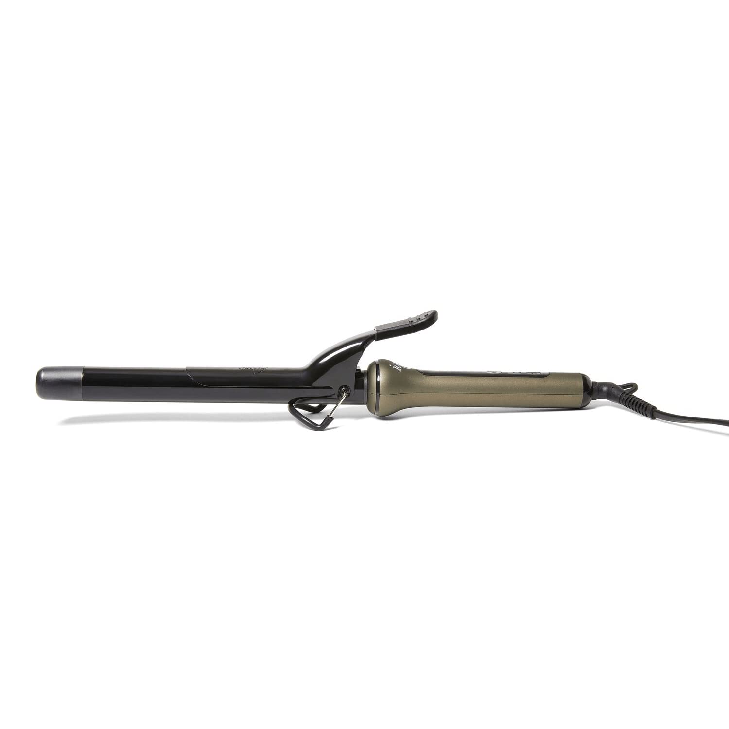 White Smoke Ion Extra Long Barrel Curling Iron, 1" Diameter, XL Length for Long Hair, LongLasting Curls, Auto ShutOff with Adjustable Heat Settings