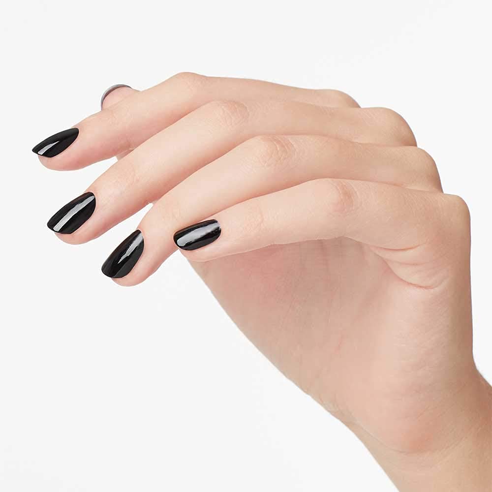 White Smoke Bundle of OPI Nail Lacquer, Suzi Needs A Loch-Smith + OPI Nail Lacquer, Black Onyx, Cincinnati, 0.5 fl oz