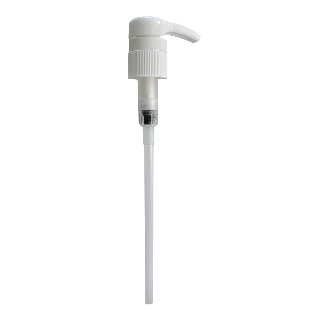 White Smoke Biolage Universal Dispensing Pump - Shampoo and Conditioner Bottle Pump, Fits 1L Bottles (33.8 Fl. Oz.), White