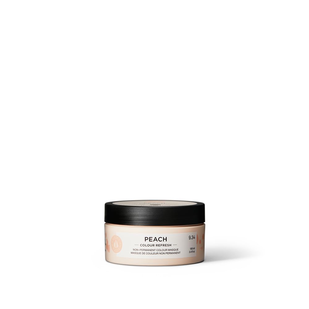 White Smoke Maria Nila Colour Refresh, Peach 3.4 Fl Oz, Peach Hair Mask, Semi-Permanent Pigments, 100% Vegan & Sulfate/Paraben free