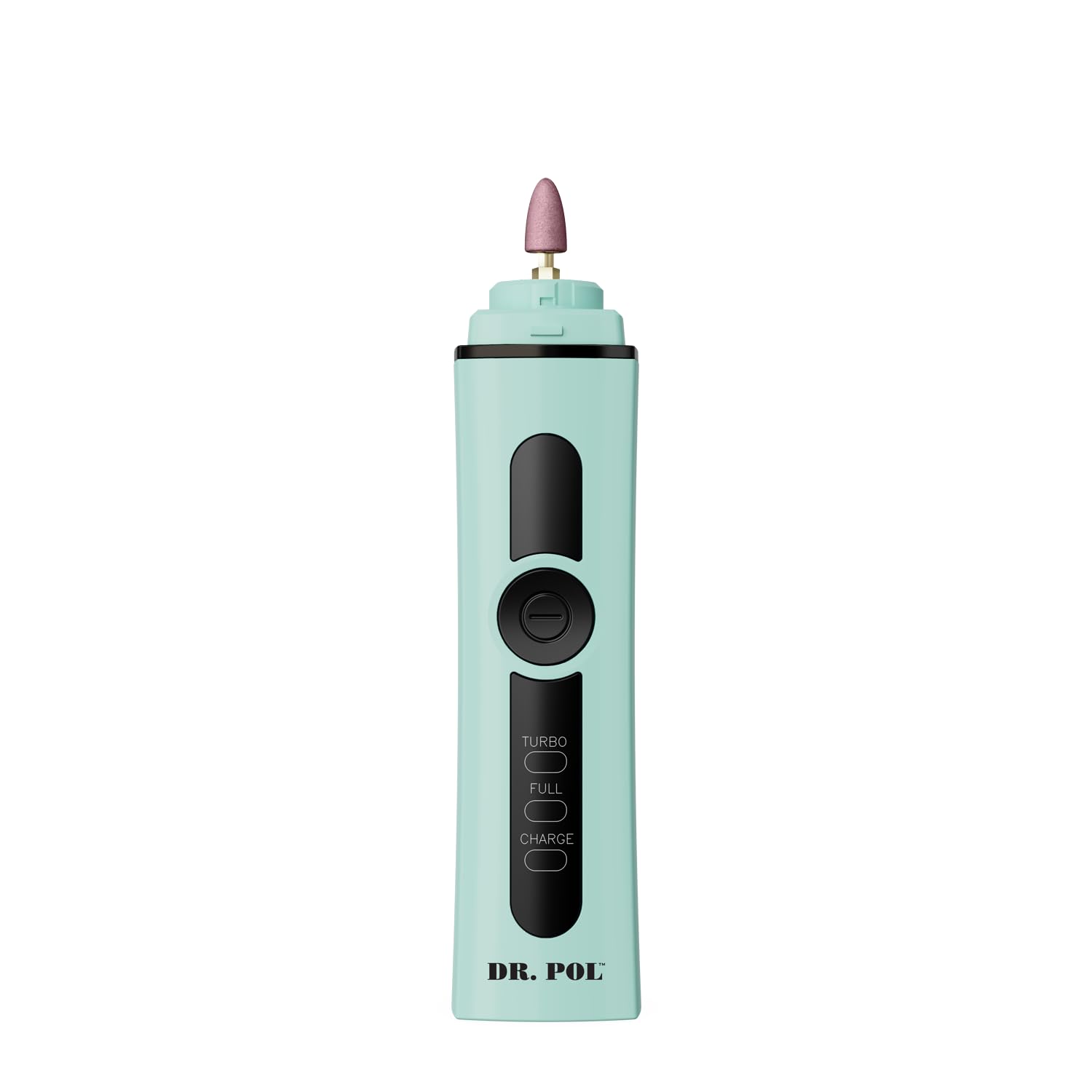 Light Blue Andis Dr. Pol Cordless Pet Nail Grinder, Dual-Speed Motor, Fine-Grit Grindstones for Safe, Pain-Free Nail Trimming on Dogs and Cats, Blue, 561123