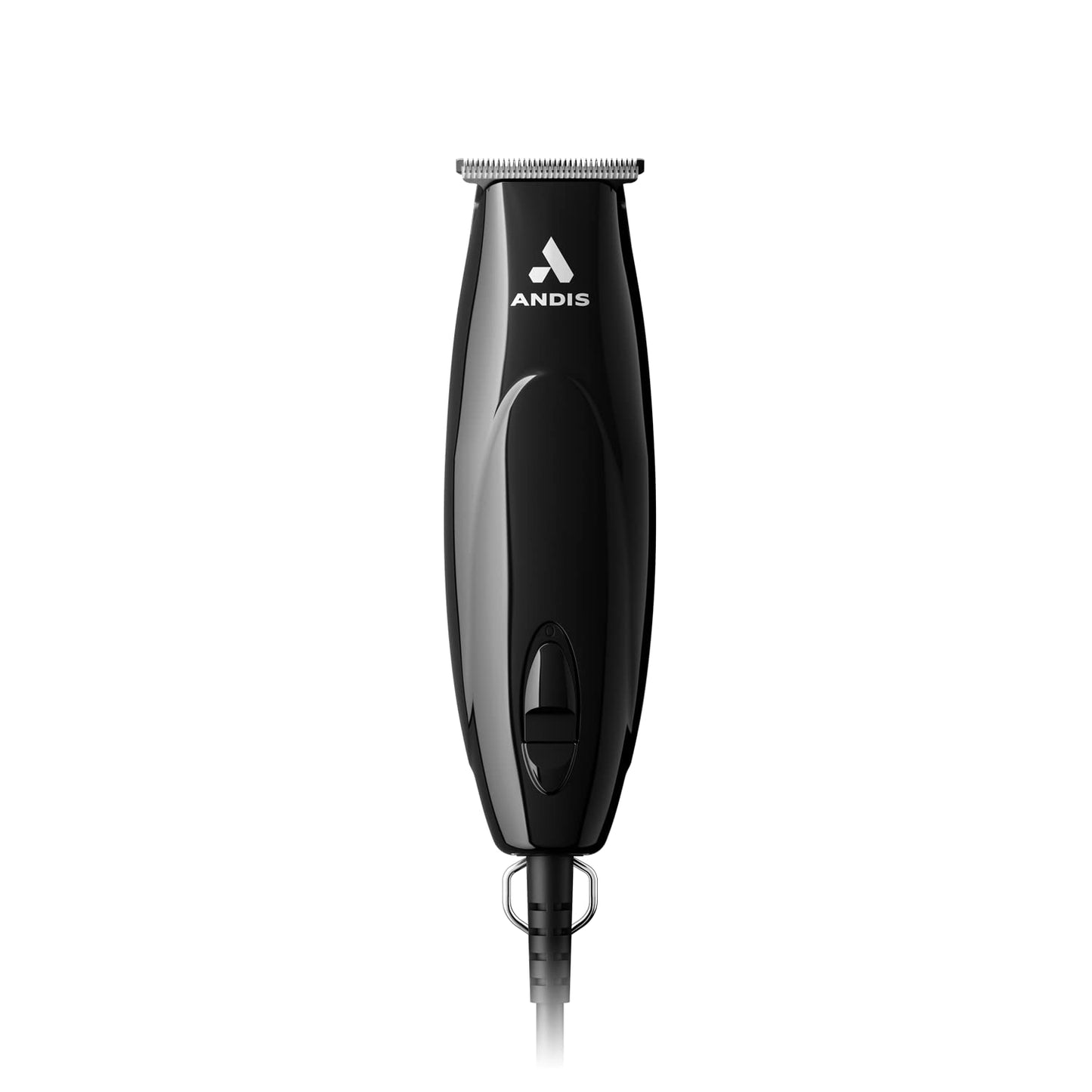 Black Andis 24805 Professional PivotPro Beard & Hair Trimmer with Carbon Steel T-Blade – Black