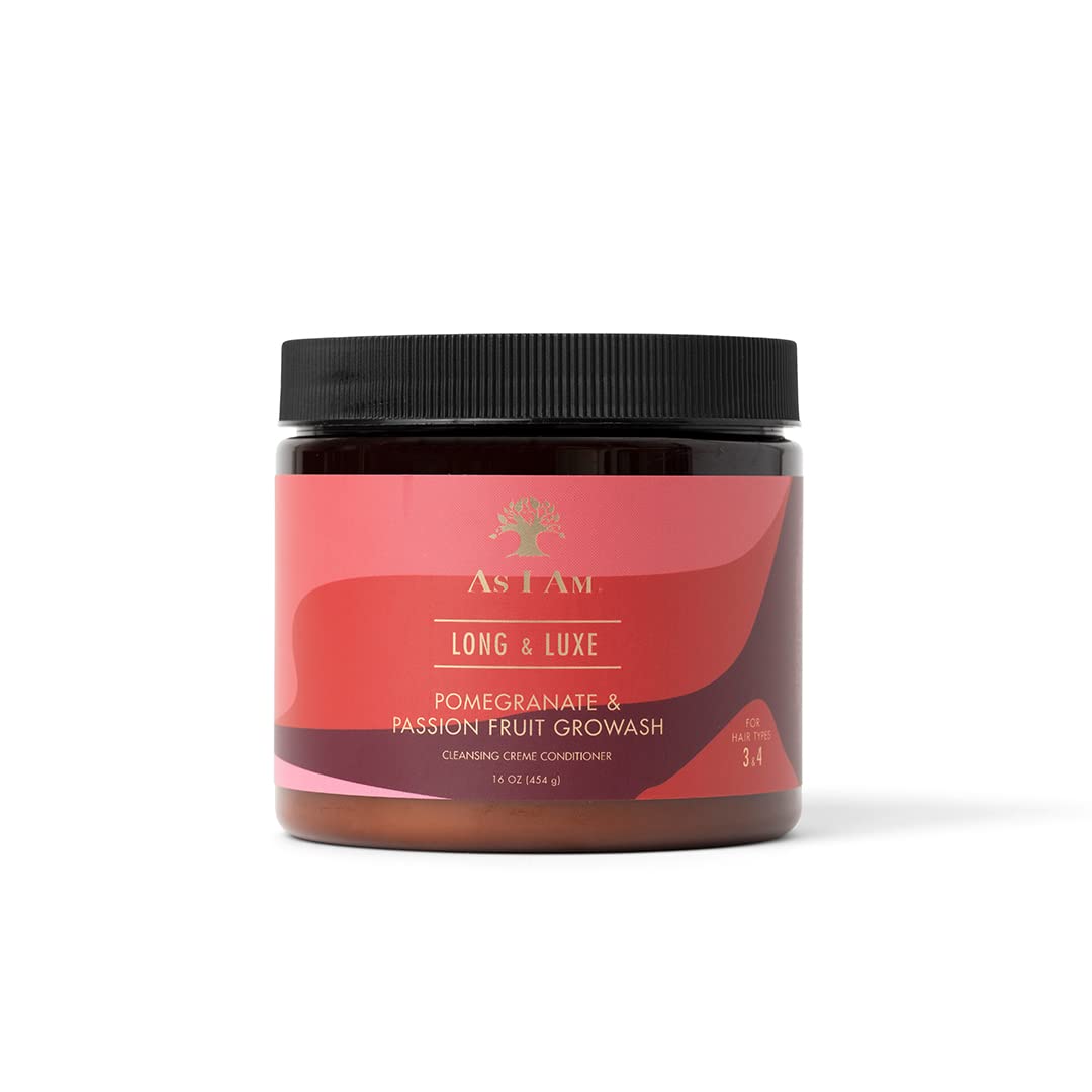 Dark Slate Gray As I Am Long Luxe Growash Cleansing Crème Conditioner