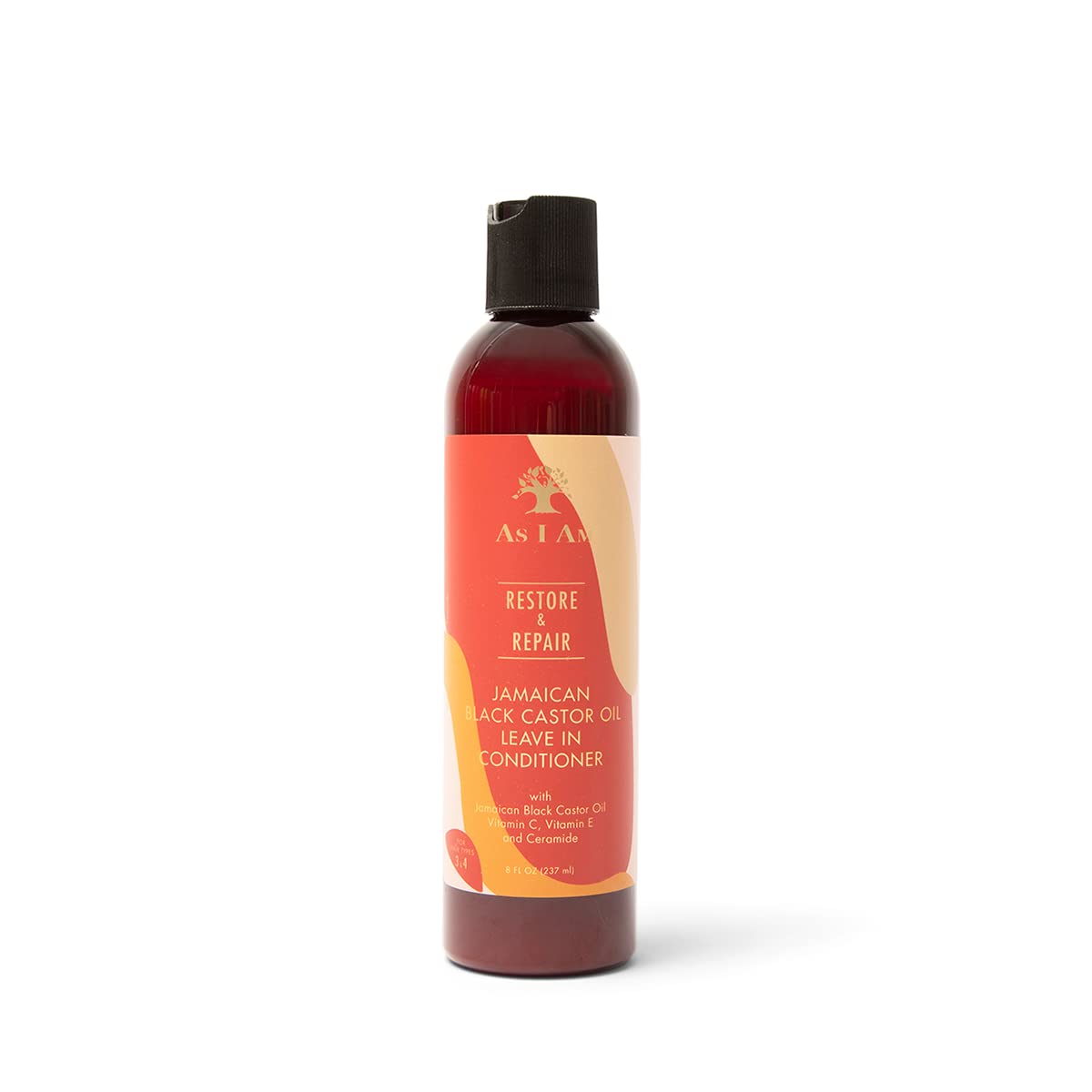 White Smoke As I Am Jamaican Black Castor Oil Leave In Conditioner 237Ml