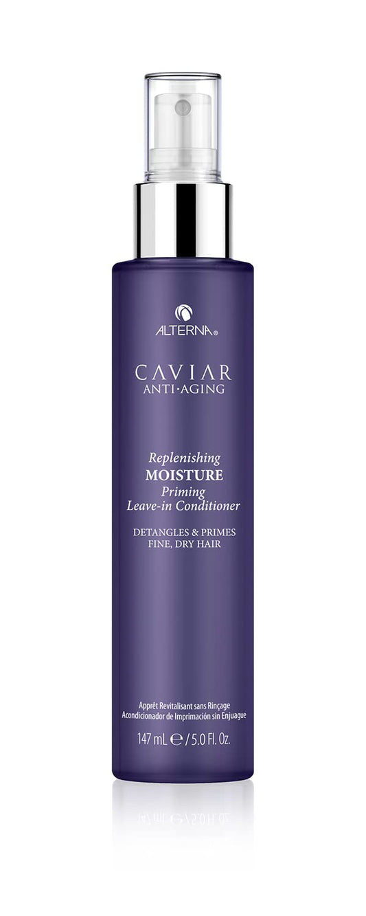 White Smoke Alterna Caviar Anti-Aging Priming Leave-In Conditioner, 5 Ounce | Detangles & Primes Fine, Dry Hair | Sulfate Free