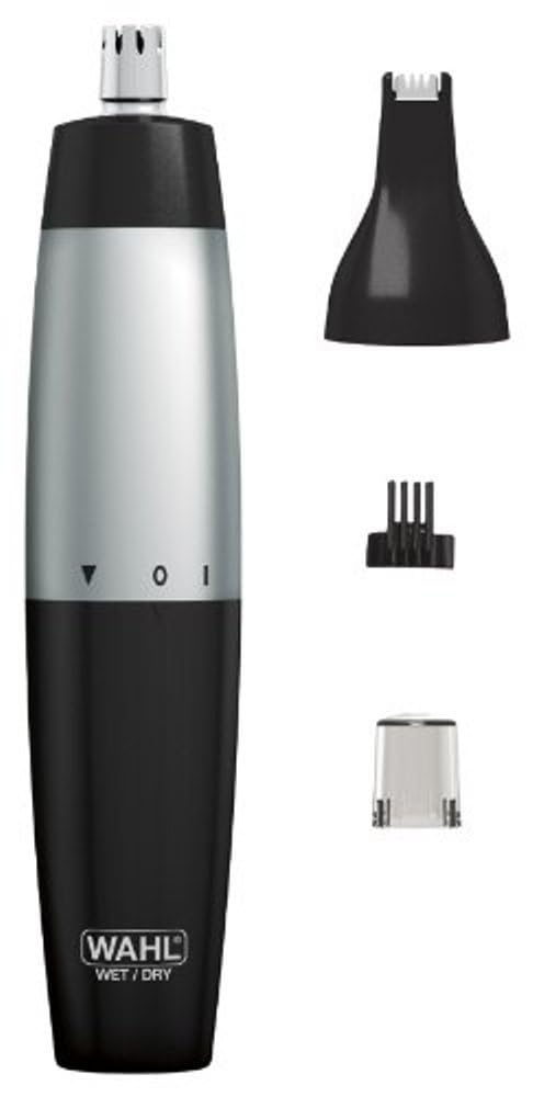 White Smoke Wahl 5560-2101 Ear Nose and Brow Wet/Dry Head Trimmer