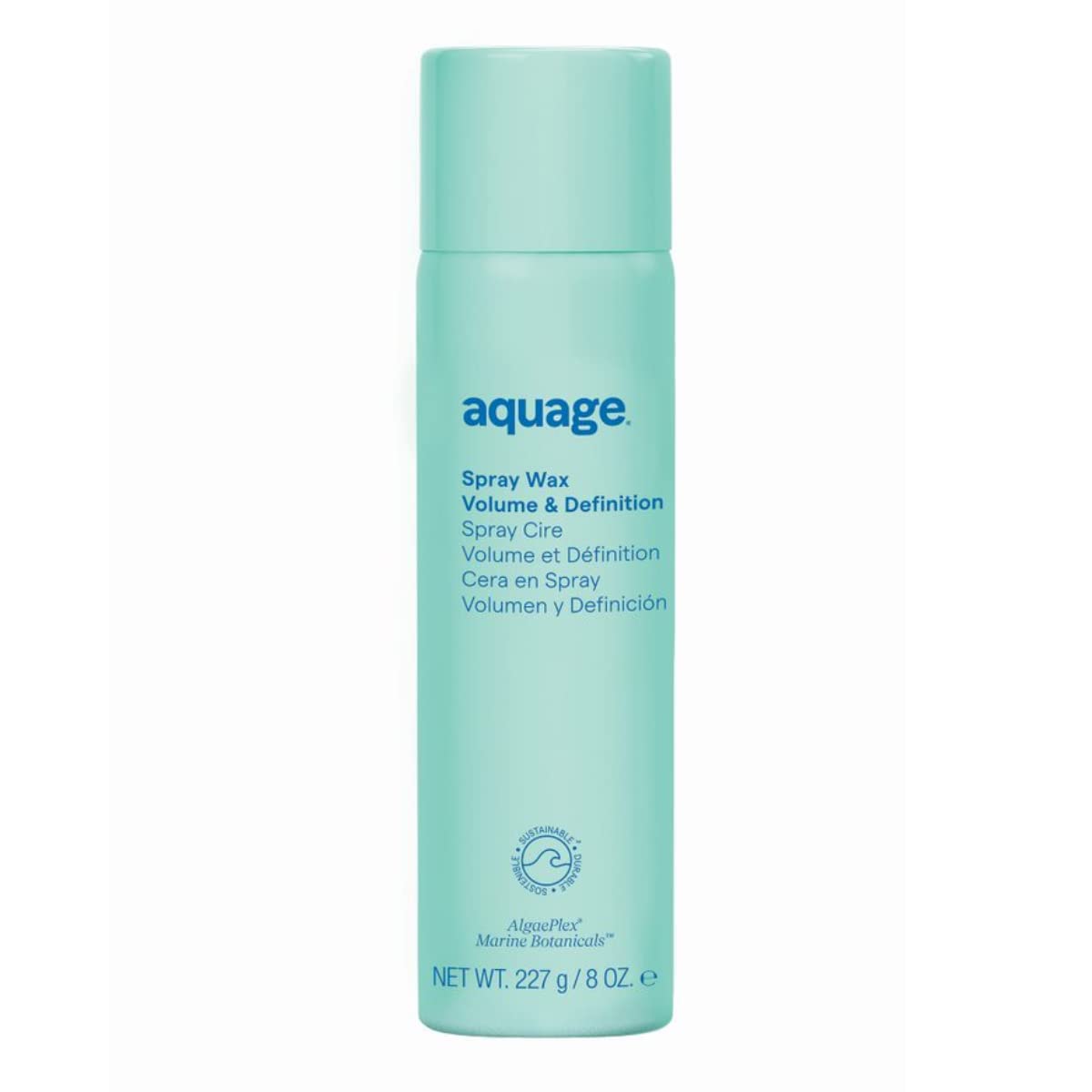 Light Blue Aquage Spray Wax 4 Fl Oz
