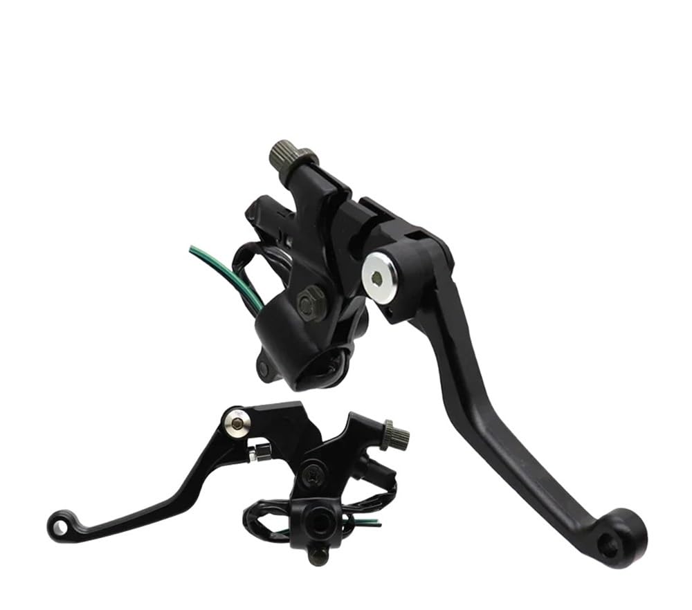 White Smoke Brake Clutch Lever Clutch Lever Handlebar Perch For DT125 X/R/RE DT 230 For Lanza TT600 TW 125/200/225 TTR TDR 250 Motorcycles Accessories
