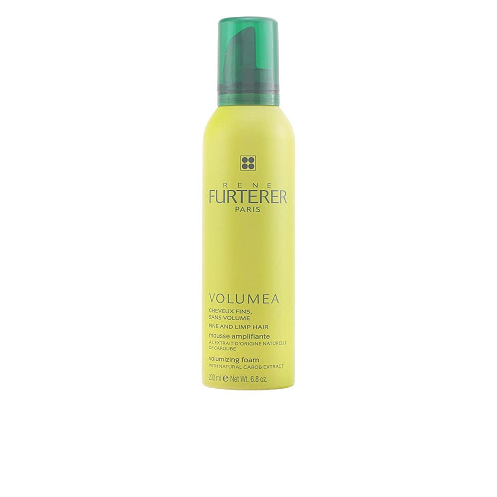 Light Goldenrod René Furterer VOLUMEA Volumizing Foam - For Fine, Limp Hair - Lightweight - Thickening & Long-Lasting Volume - 6.8 fl. oz.