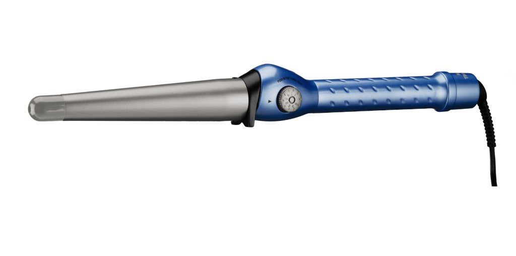 White Smoke BabylissPRO Nano Titanium Curling Iron & Curling Wand Combo 1" Conicurl Iron for Long Lasting Curls & Hair Types