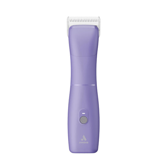 White Smoke Andis Emerge Lithium-ion Cordless Detachable Blade Dog Clipper, for All Coats & Breeds, Purple, 560489