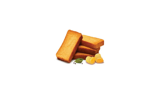 White Smoke Butter Egg Rusk/Toast/Elaichi Butter Egg Toast/Rusk|Chai/Tea Time Partner/Premium Handcrafted Toast-850g(850g*1Pac)