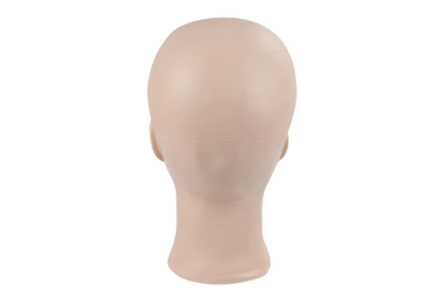 White Smoke MIAOMANZI Bald Female Training Head Cosmetology Mannequin Head for Wigs Making and Display with Free clamp (GT-02)