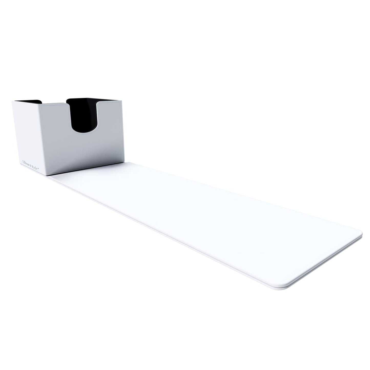 White Smoke Ultra Pro - Vivid Alcove Edge White: Protect & Store Valuable Cards Deck Box for Pokemon/Magic/YuGiOh Cards, Sports Cards, Baseball Cards, Collectible Card Storage Deck Box