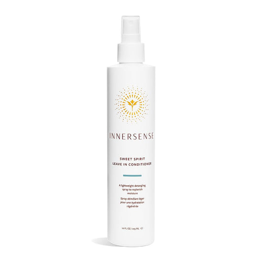 White Smoke INNERSENSE Organic Beauty - Natural Sweet Spirit Leave-In Conditioner | Non-Toxic, Cruelty-Free, Clean Haircare (Full Size, 10 fl oz | 295 ml)