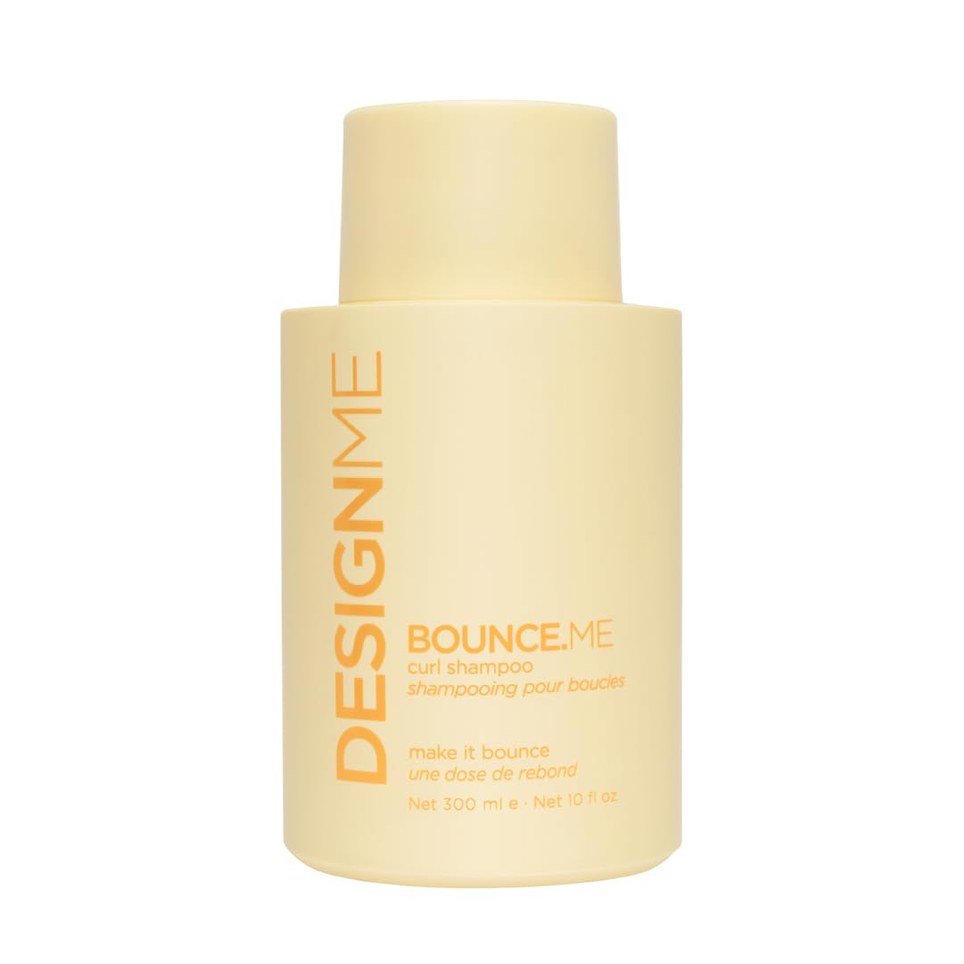 Wheat Design.Me BOUNCE.ME Shampoo | Curl-Defining, Anti-Frizz Formula for All Curl Types| Nourishing with Kukui Nut Seed and Buriti Oil | Boost Shine, Moisturizes Hair