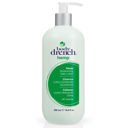 White Smoke Body Drench Moisturizing Body Lotion – Hydrating & Nourishing Hemp Lotion for All Skin Types, with Hemp Seed Oil, 16.9 fl oz