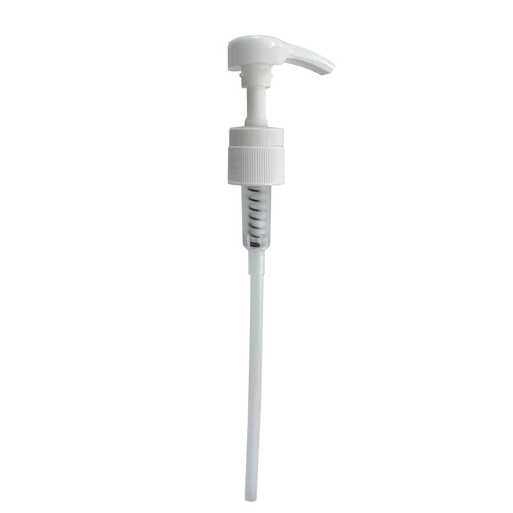 White Smoke Biolage Universal Dispensing Pump - Shampoo and Conditioner Bottle Pump, Fits 1L Bottles (33.8 Fl. Oz.), White