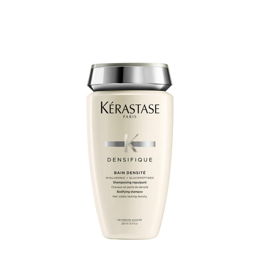 Light Gray KÉRASTASE Densifique Densité Shampoo, Thickening & Strengthening Shampoo, Removes Build-Up & Adds Shine with Hyaluronic Acid for Fine, Thin & Thinning Hair, 8.5 Fl Oz