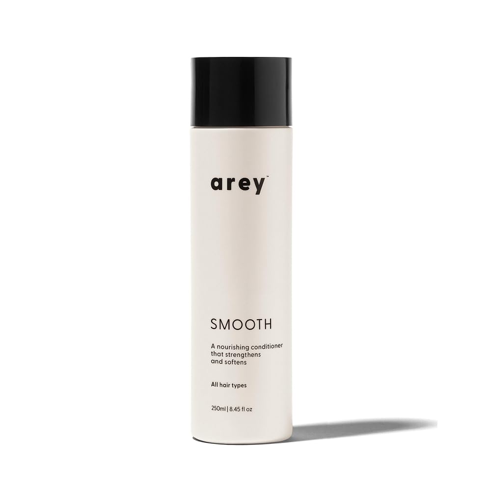 White Smoke Arey Smooth Conditioner | Reduce Signs of Aging Hair | Retains Moisture & Promotes Smoothness for Fine to Medium Hair | Pair with Wash Shampoo | Vegan, Gluten-Free, & Cruelty-Free (8.45 Fl Oz)